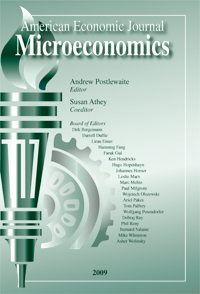 American Economic Journal: Microeconomics