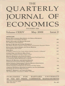 Quarterly Journal of Economics